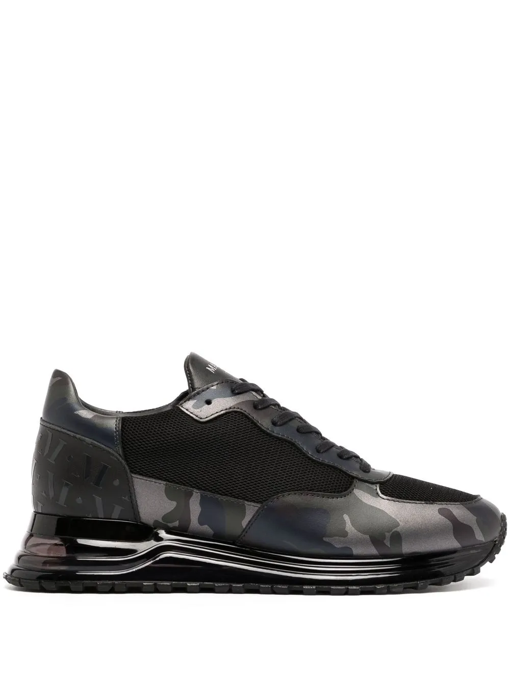 

Mallet camouflage-panel detail sneakers - Black