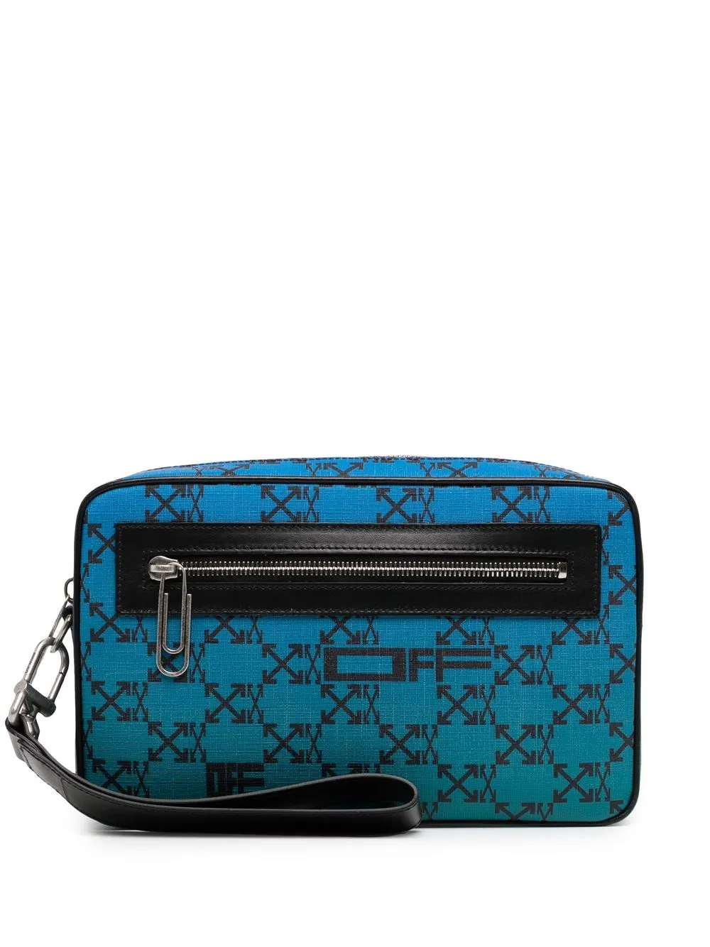 

Off-White Arrows clutch bag - Blue