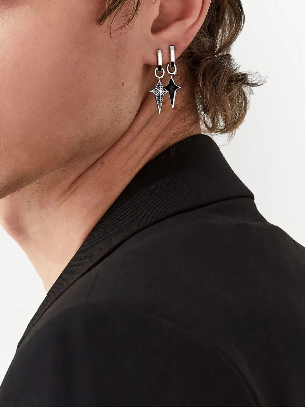 Stephen Webster Oorbellen met stervormig design - Zilver