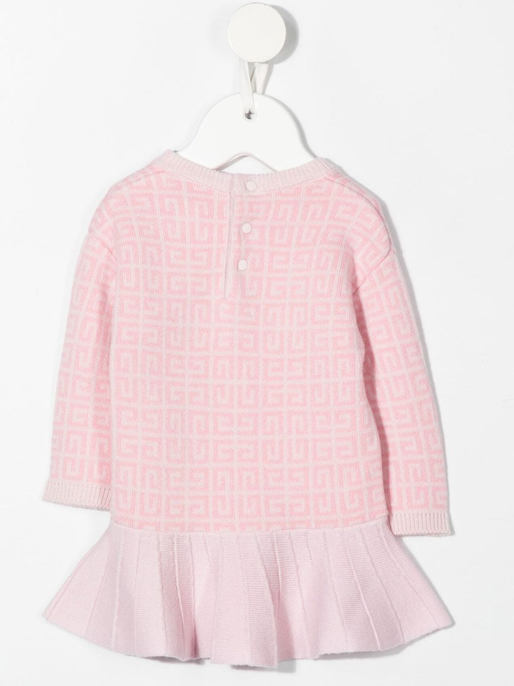 Givenchy Kids Gebreide jurk - Roze