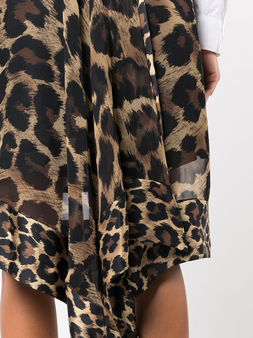 sacai Leopard Print Skirt レオパードプリントスカート - スカート