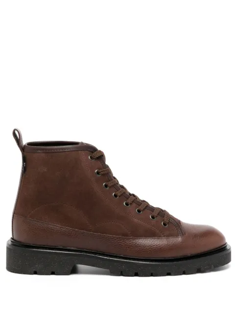 Paul Smith leather lace-up boots