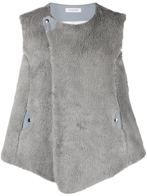 Kiko Kostadinov virgin wool vest 