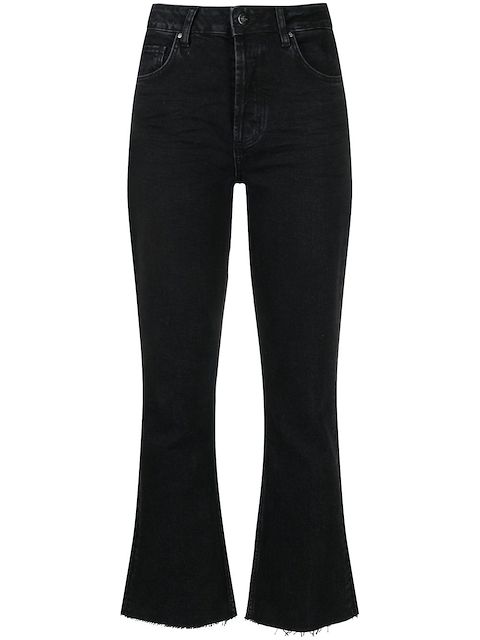ANINE BING Lara Cropped-Jeans