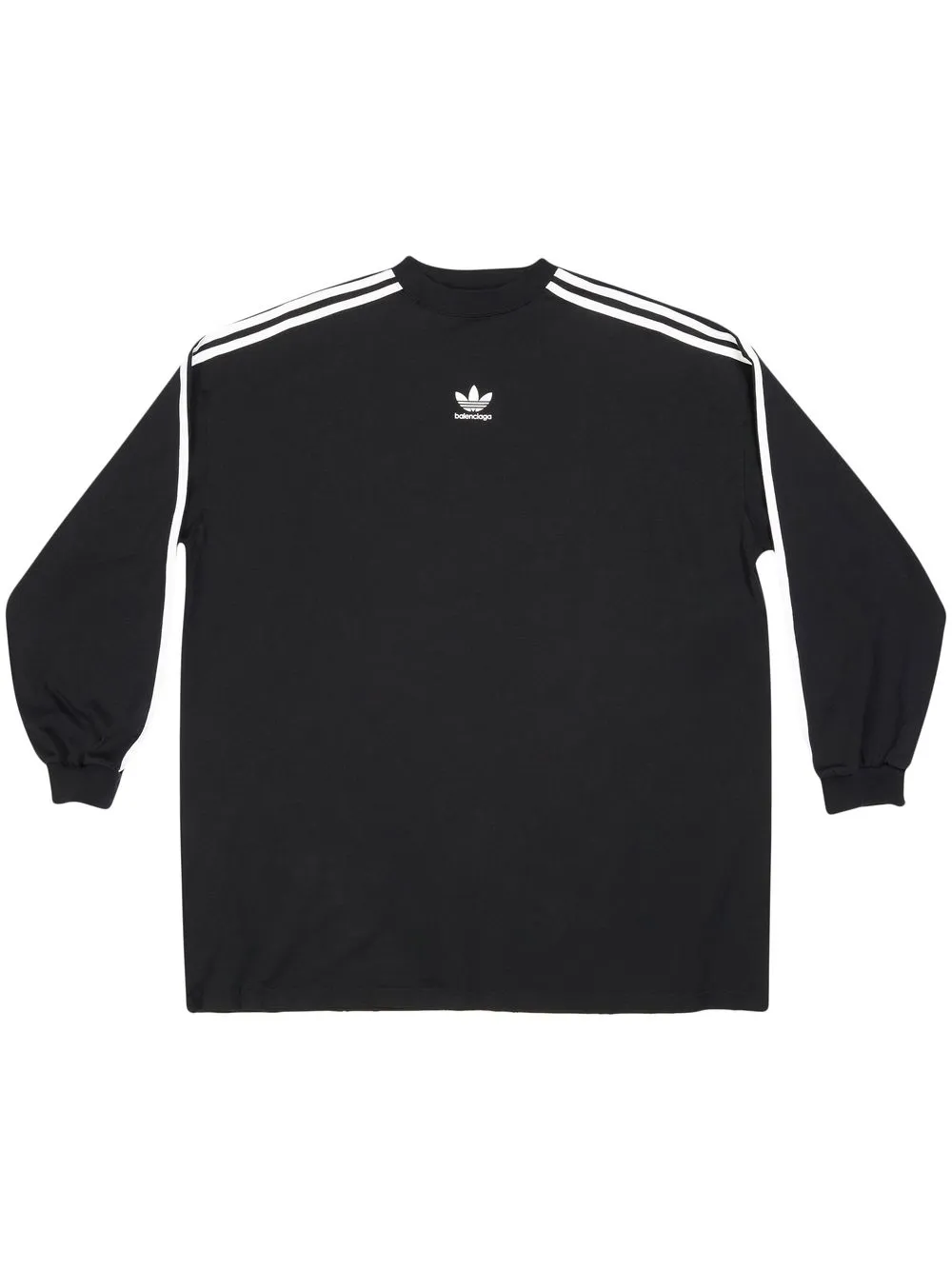 

Balenciaga x adidas Trefoil print T-shirt - Black