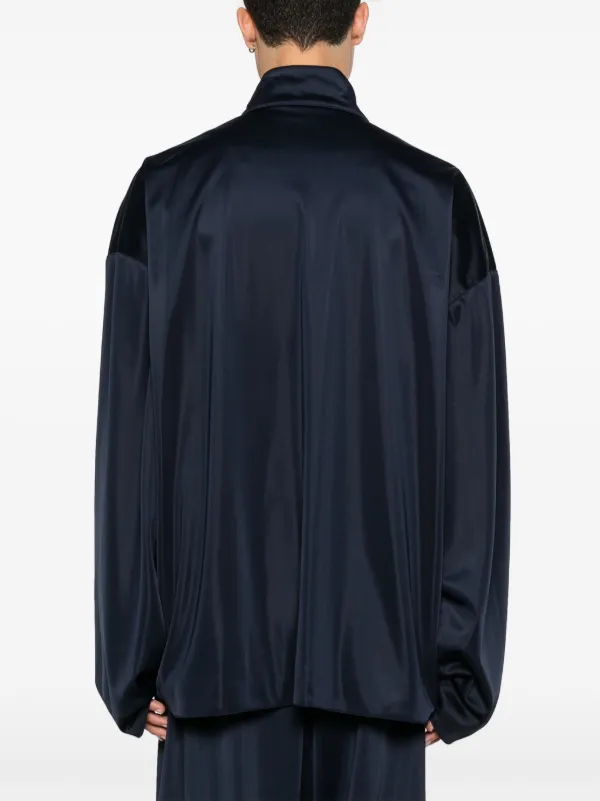 Balenciaga ジップアップ スウェットシャツ | ブルー | FARFETCH JP