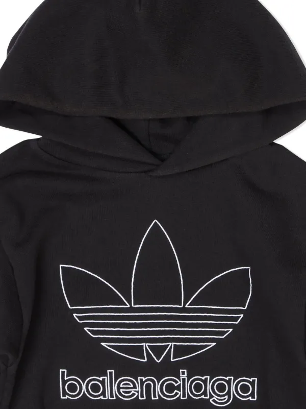 Balenciaga Kids x Adidas Trefoil Hoodie Farfetch