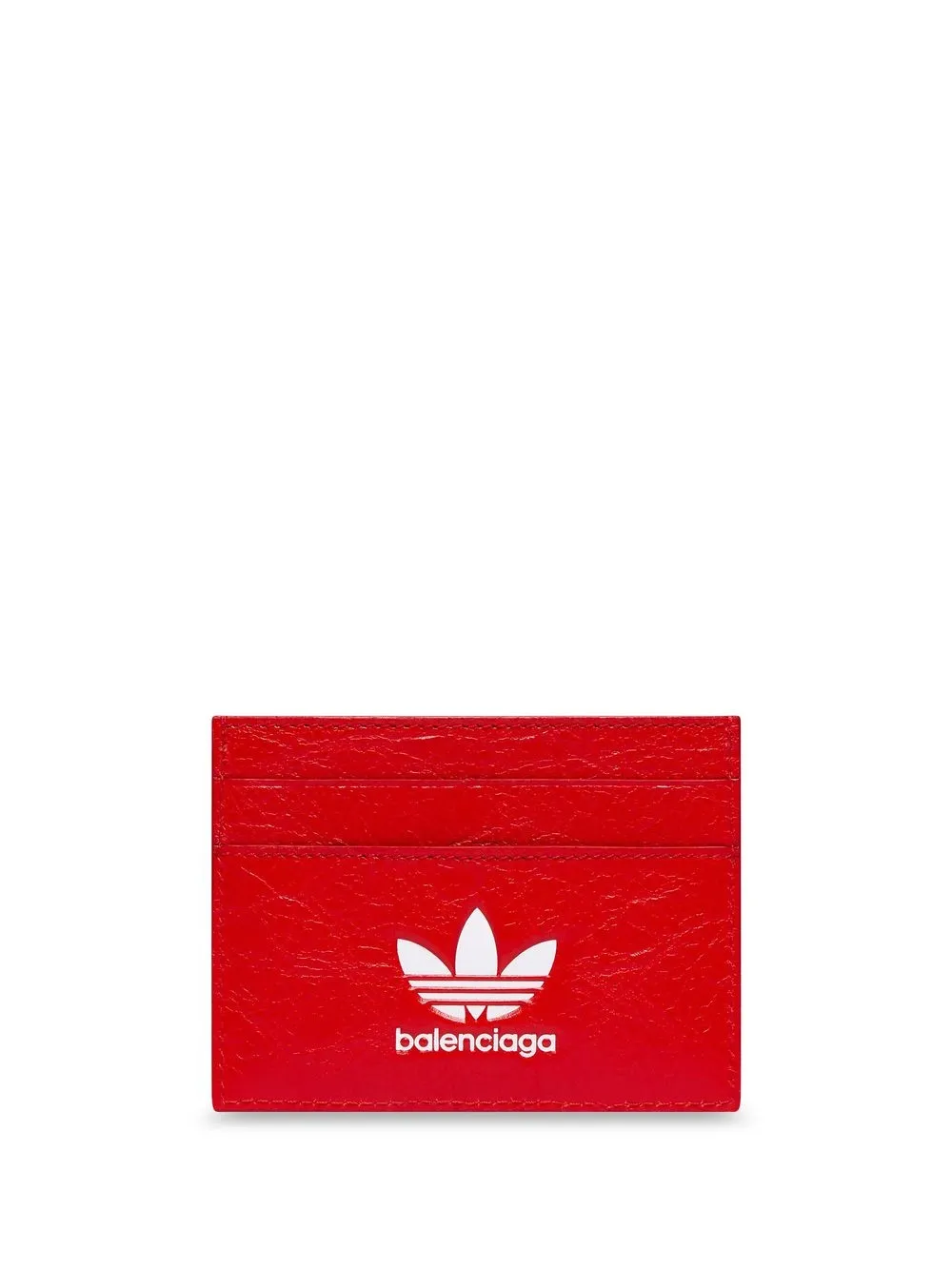 

Balenciaga x adidas Trefoil cardholder - Red