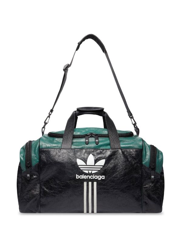 Balenciaga x Adidas trefoil-print Gym Bag -