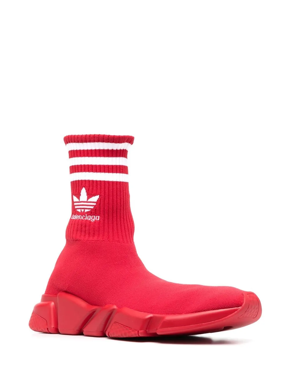 Balenciaga x adidas Speed high-top sneakers - Rood