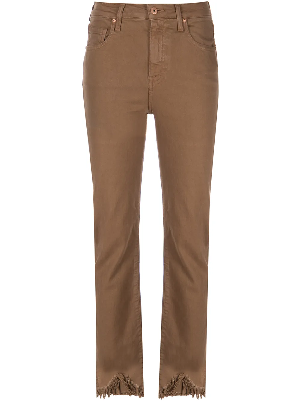 

Simkhai Standard high-rise jeans - Brown