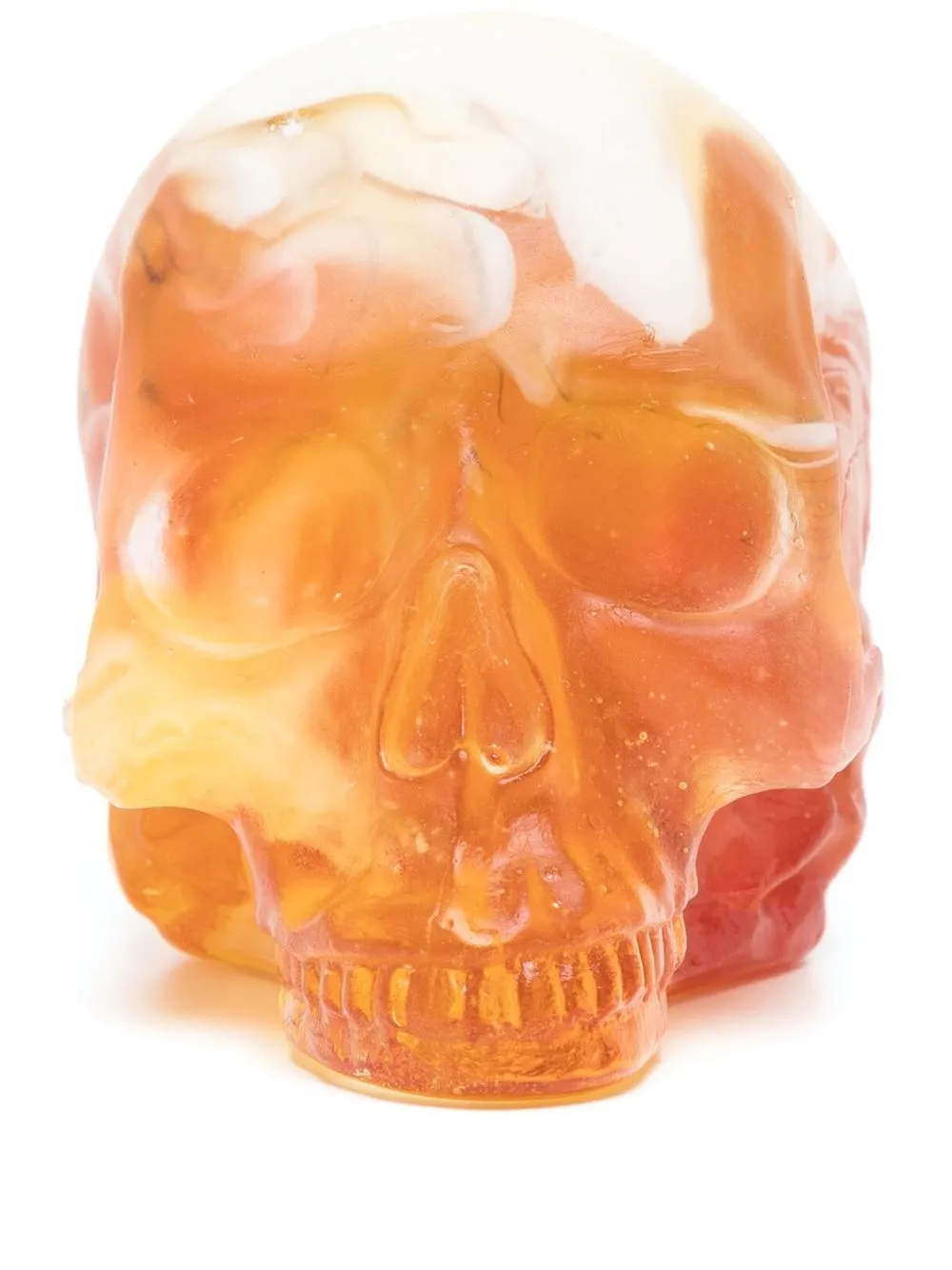 

Stolen Girlfriends Club gradient-effect crystal skull - Orange