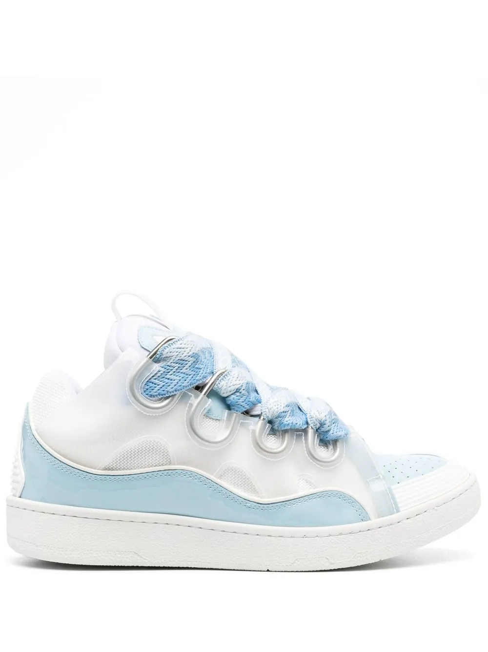 

Lanvin tenis bajos Curb - Azul