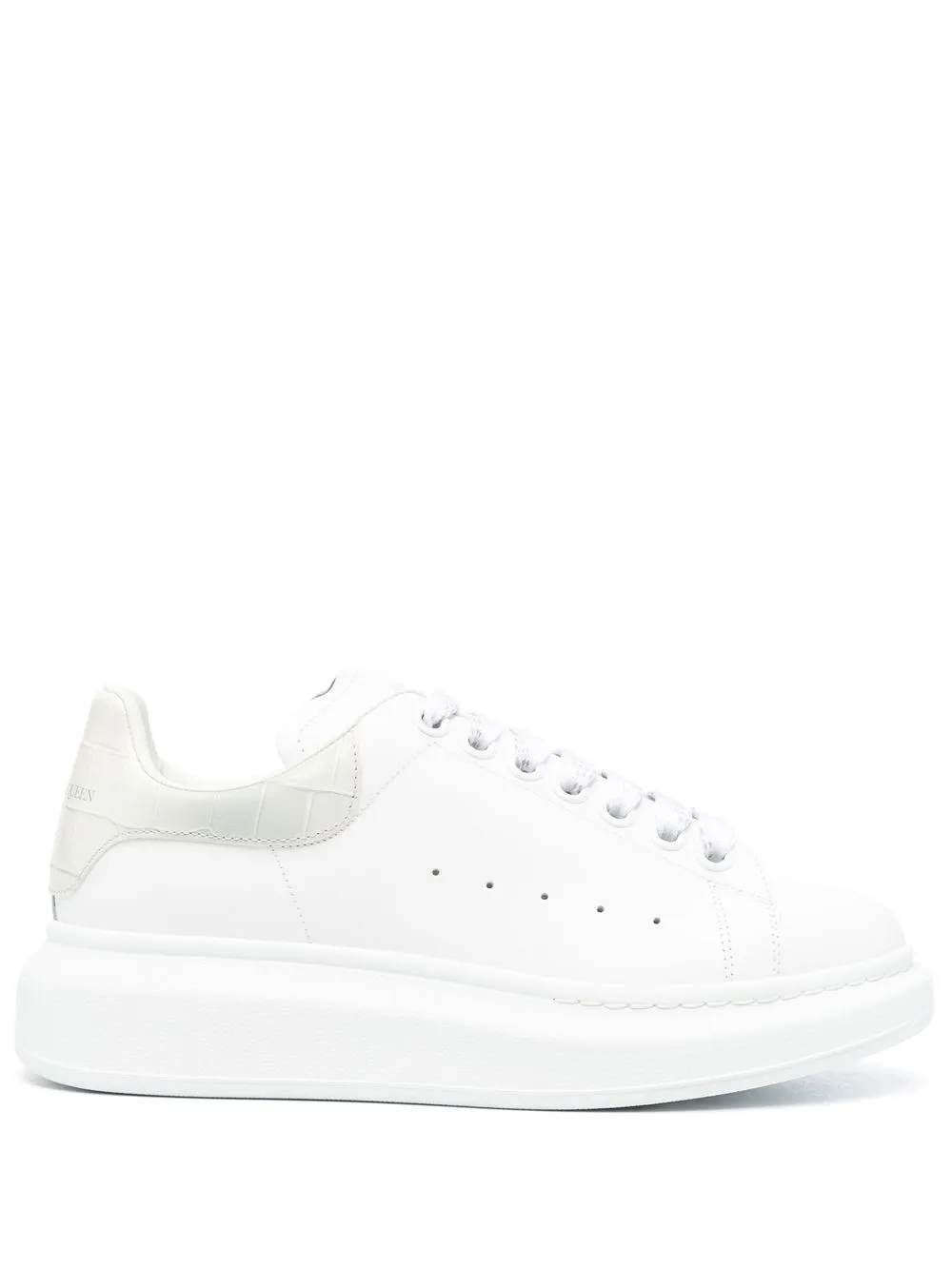 

Alexander McQueen Oversized embossed sneakers - White