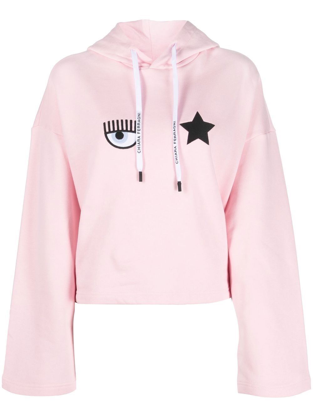 

Chiara Ferragni hoodie Logomania - Rosado