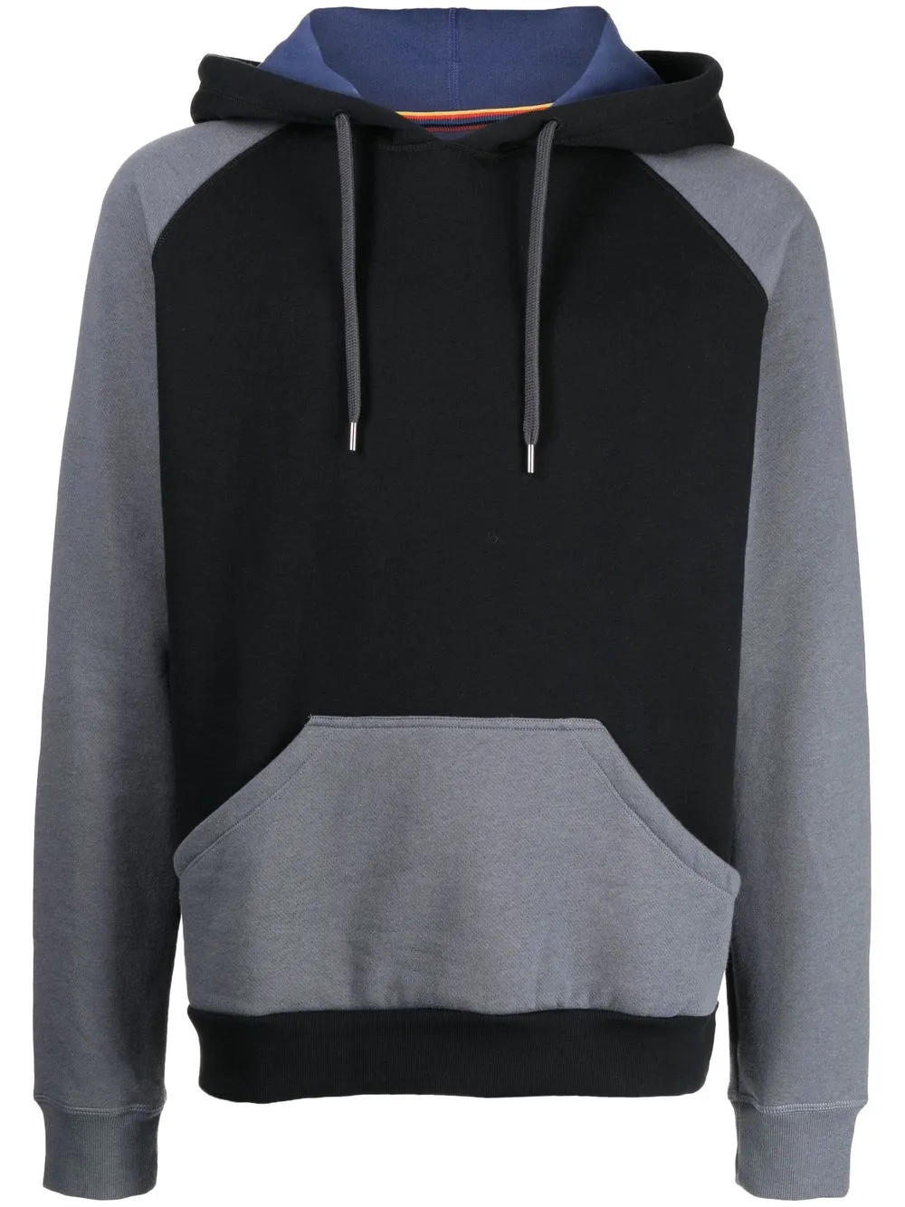 

Paul Smith two-tone cotton-blend hoodie - Black