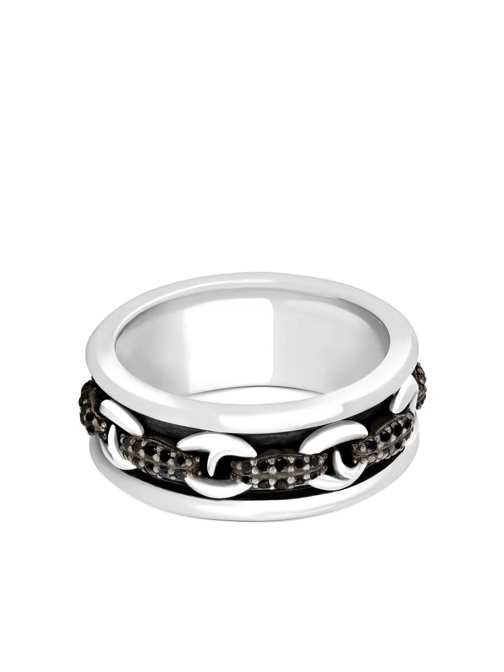 

Stephen Webster Classic link spinning band ring - Silver