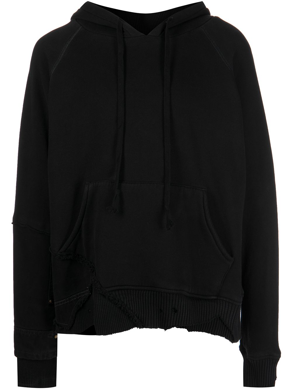 Greg Lauren Patchwork Cotton Hoodie - Farfetch