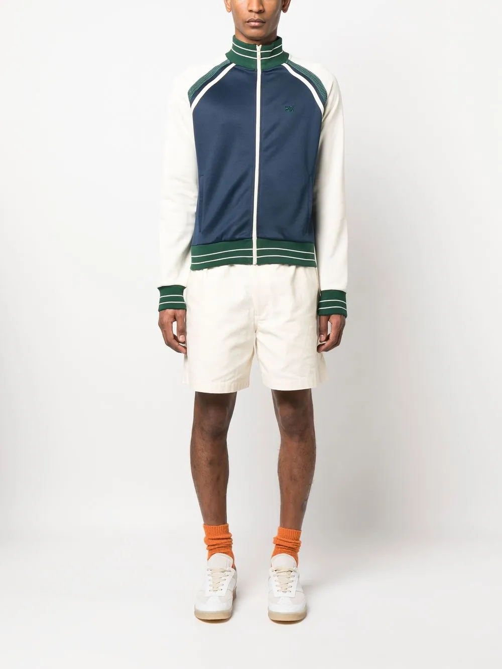 Wales Bonner Green Kola Track Jacket - Farfetch