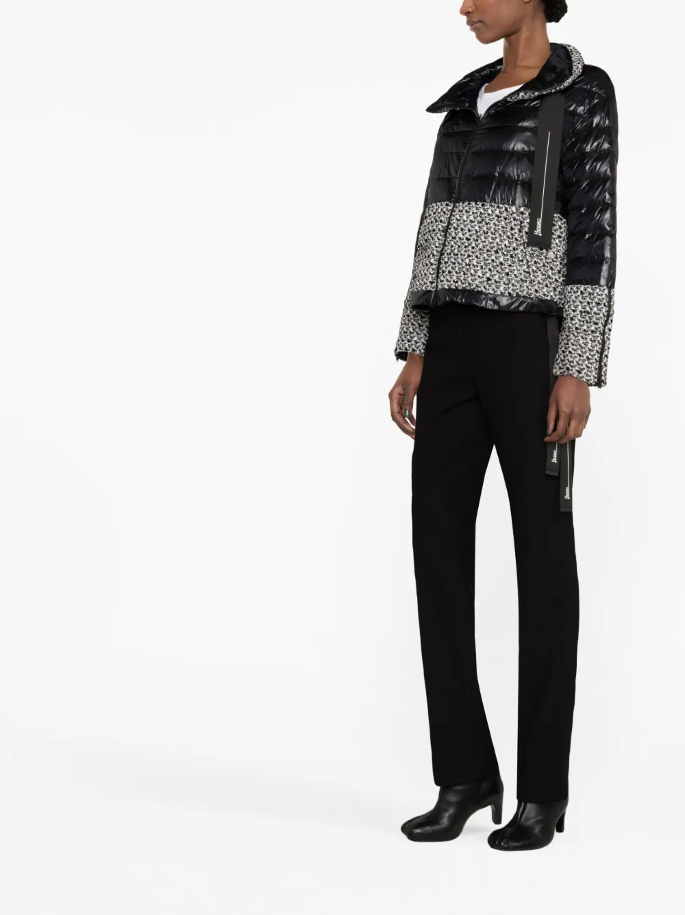 Herno Padded-design Performance Jacket In Schwarz