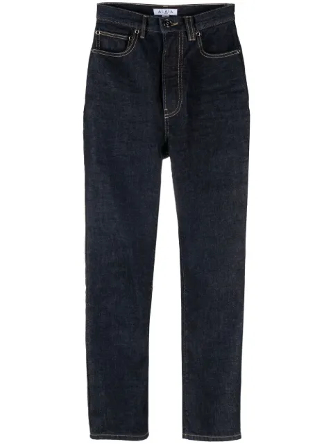 Alaïa high-waisted denim jeans