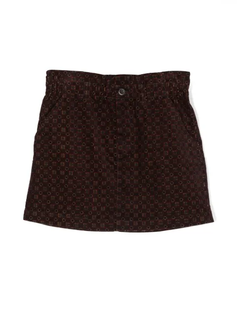 Ralph Lauren Kids abstract-print A-line mini skirt 