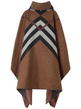 BURBERRYポンチョ かたよっ