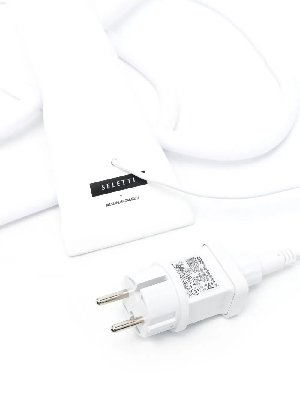 Seletti Squeezed Toothpaste Tube Light In White