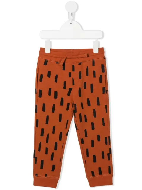 Stella McCartney Kids pants con lunares estampados y cordones en la pretina
