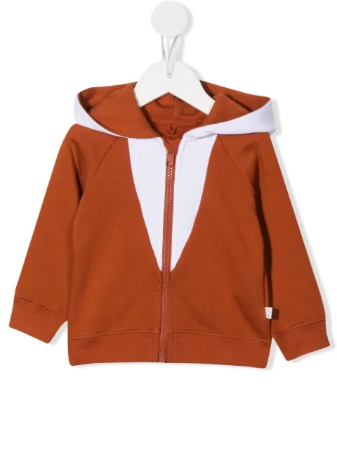 Stella McCartney Kids hoodie con zorro estampado