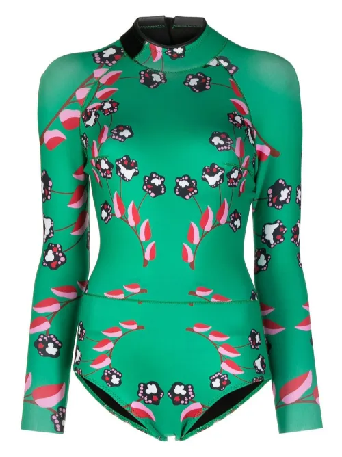 Maillot de bain Vine Floral - Cynthia Rowley - Modalova