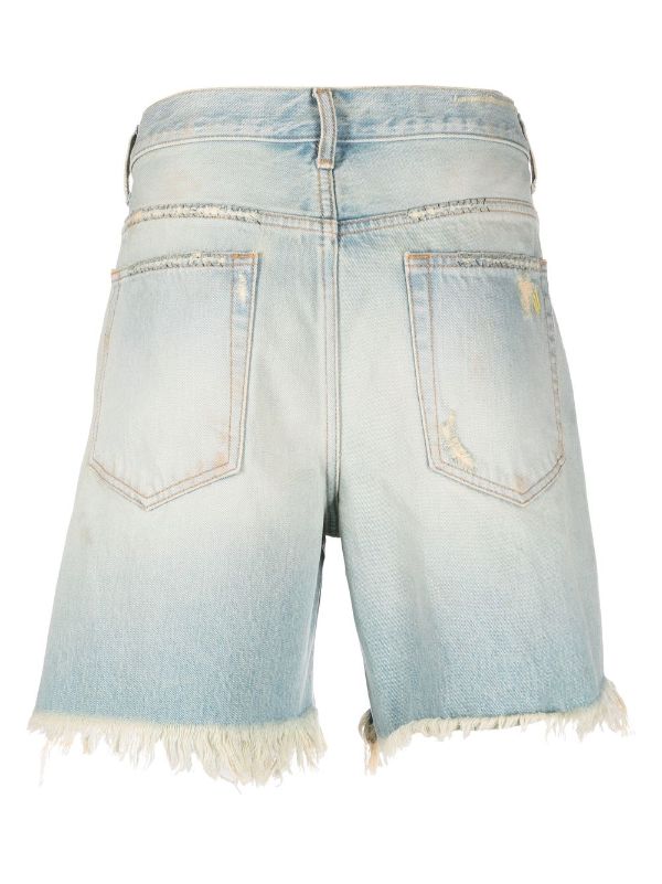 The Attico Eugenia Denim Shorts Farfetch