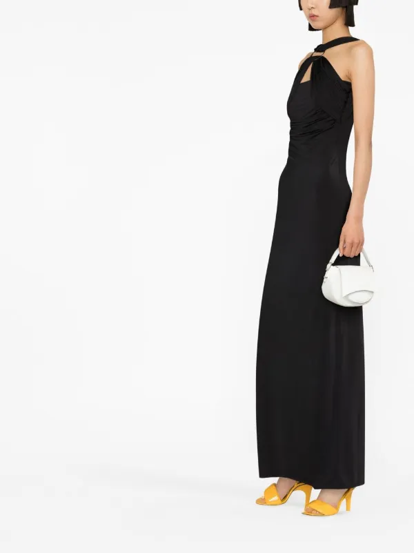 ワンピース THE ATTICO Woman Dress Black 250WCW00184VVV088AA 100 Black midi dress for Women | THE ATTICO®