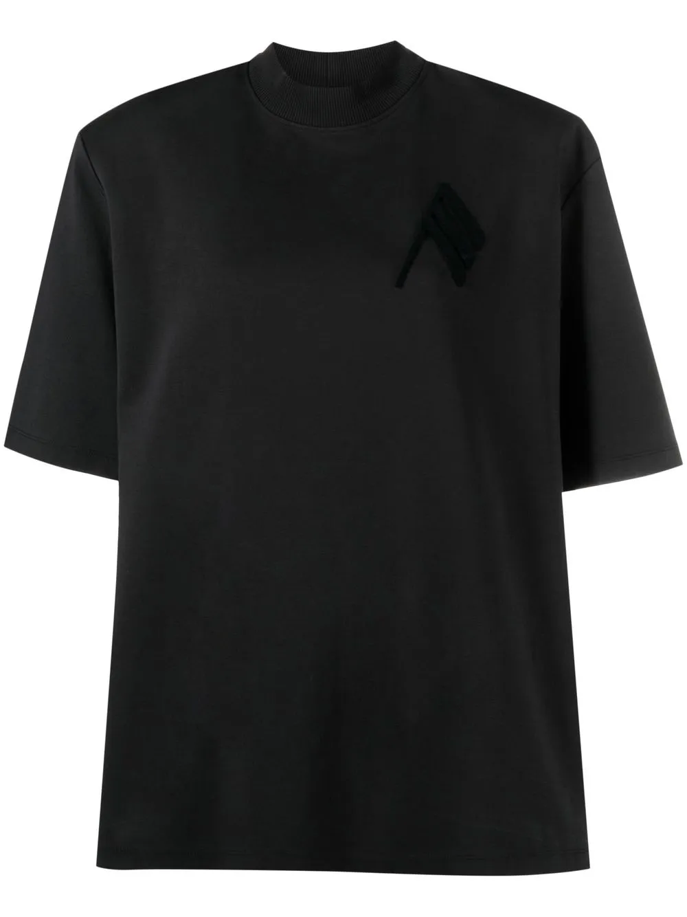 

The Attico Kilie cotton T-shirt - Black