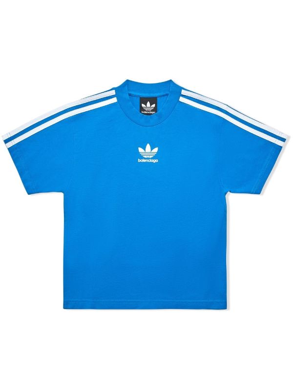 Tegn et billede udvikle Korrespondent Balenciaga Kids x Adidas short-sleeve T-shirt - Farfetch