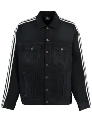 Adidas denim jacket mens outlet