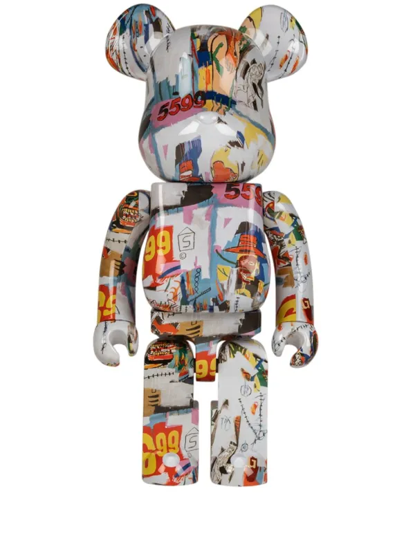 MEDICOM TOY x Andy Warhol x Jean Michel Basquiat BE@RBRICK 1000 ...