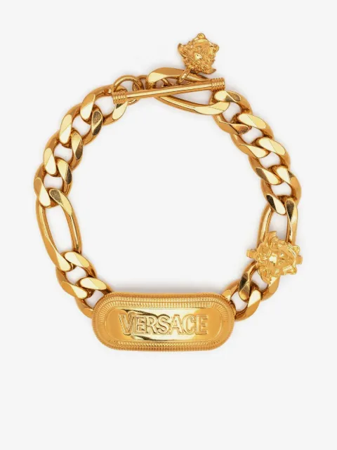 Versace Medusa plaque bracelet