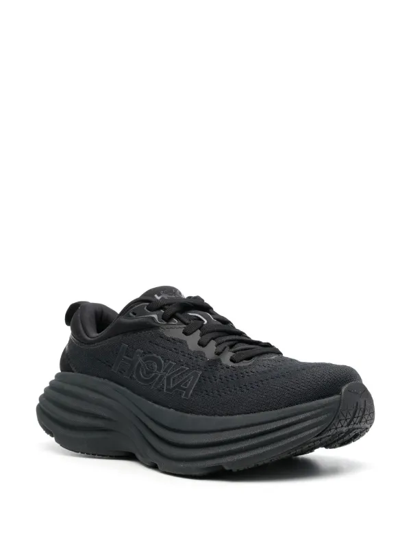 Hoka Zapatillas Running Hombre - Bondi 8 - negro / blanco