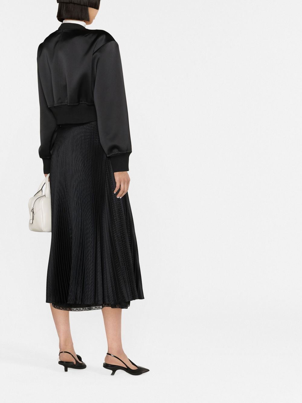 Prada high-waisted Pleated Skirt - Farfetch