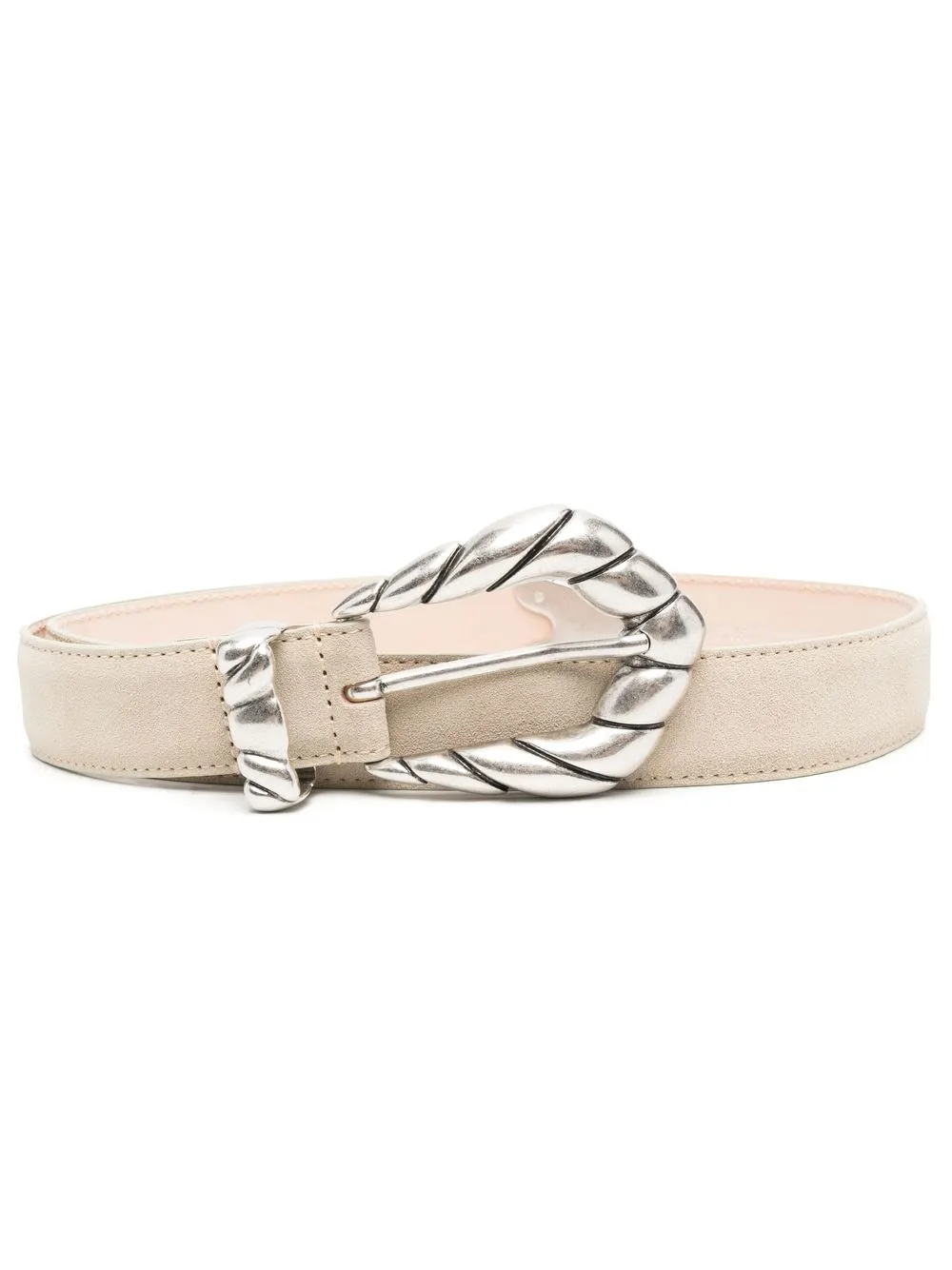 

IRO suede buckle belt - Neutrals