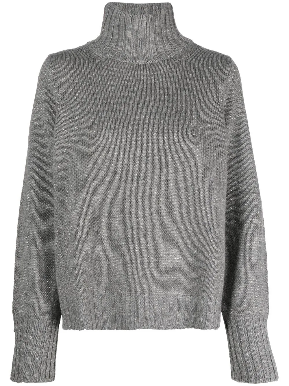 

Allude wool-cashmere knit jumper - Grey