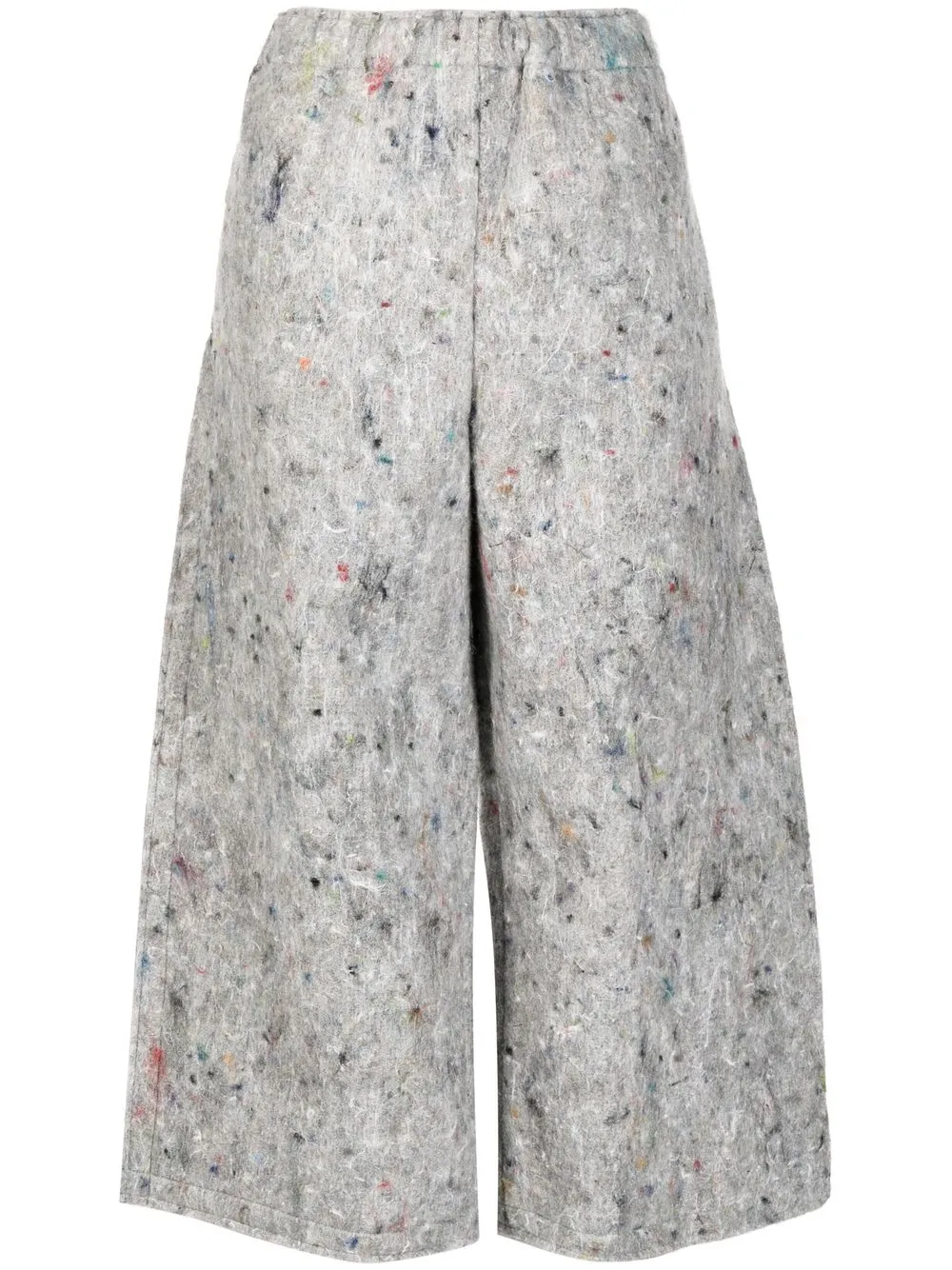 

Comme Des Garçons cropped wide-leg trousers - Grey