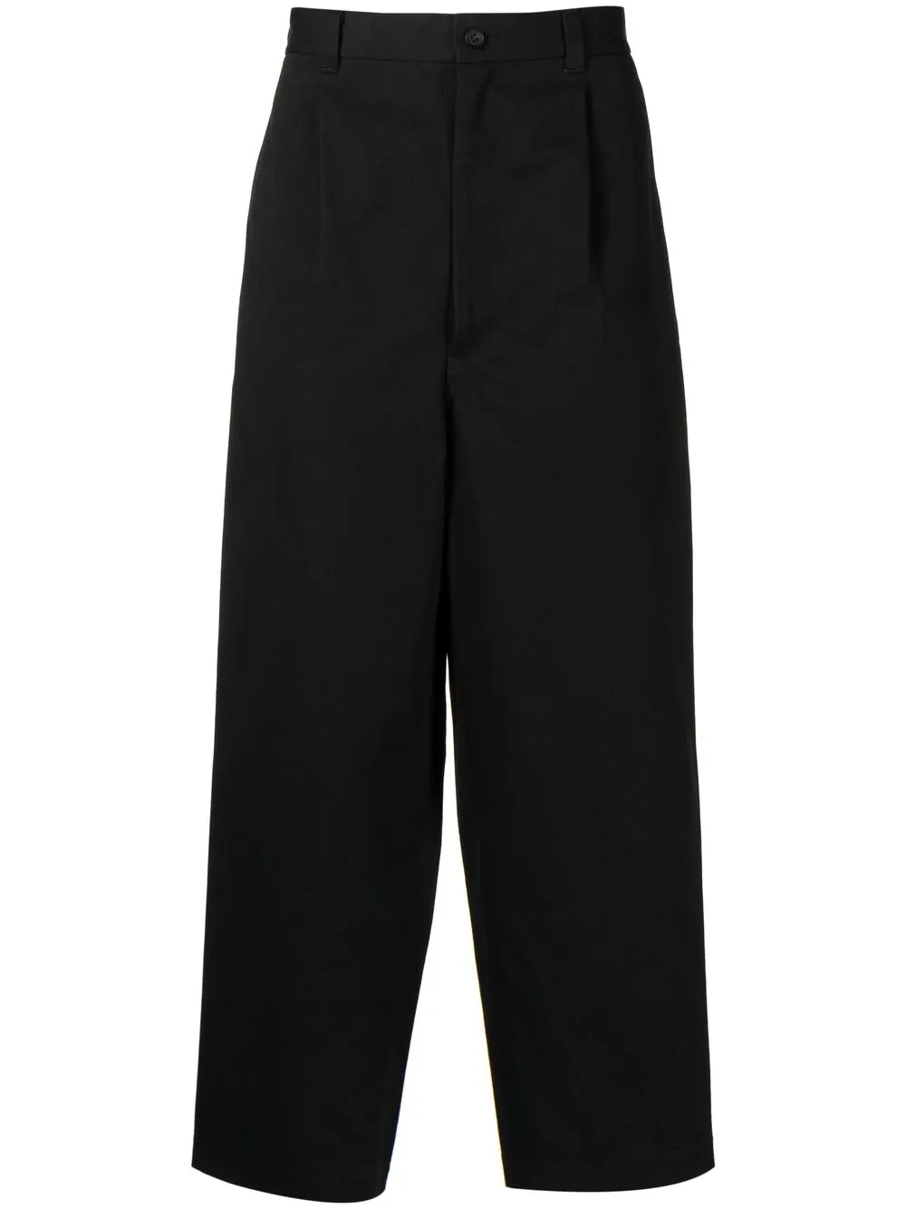 

Comme Des Garçons Homme pantalones con tiro alto - Negro