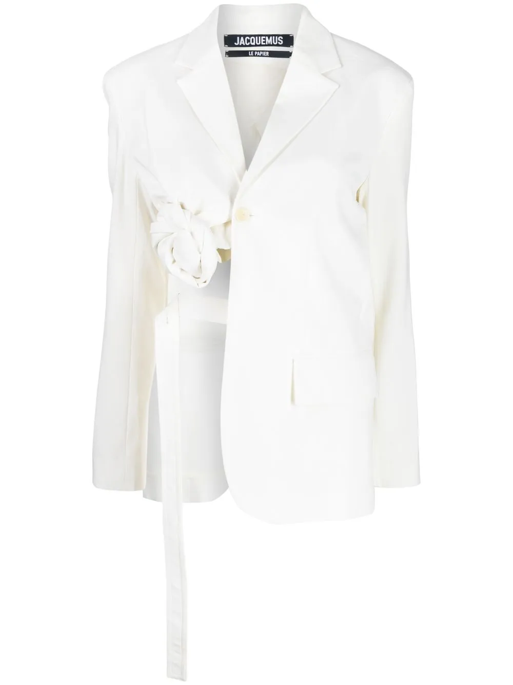 

Jacquemus blazer con botones - Blanco