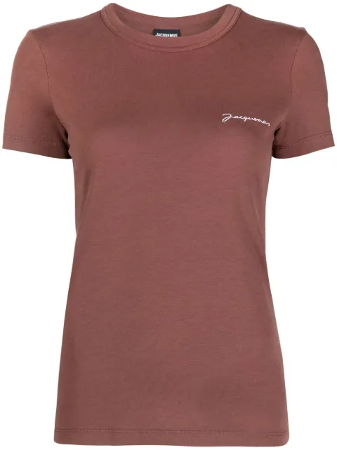 jacquemus logo印花t恤