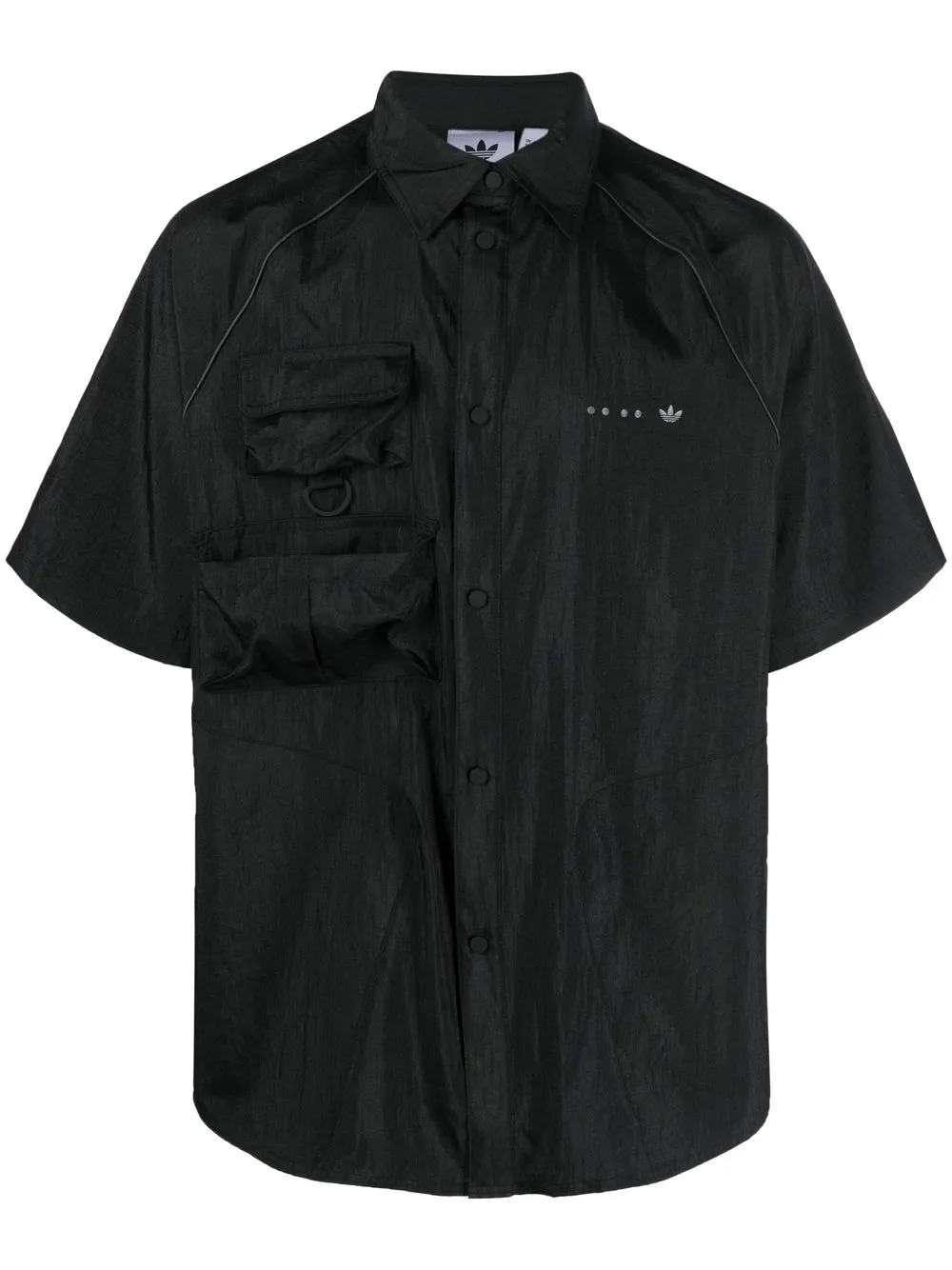 

adidas camisa utility manga corta - Negro