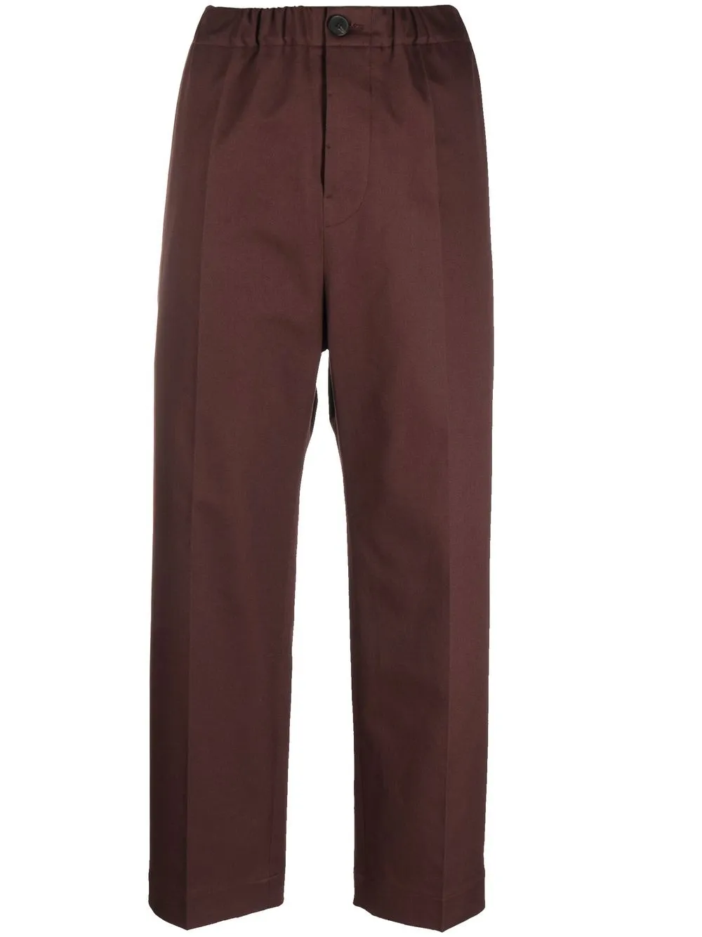 

Sofie D'hoore pantalones rectos capri - Marrón