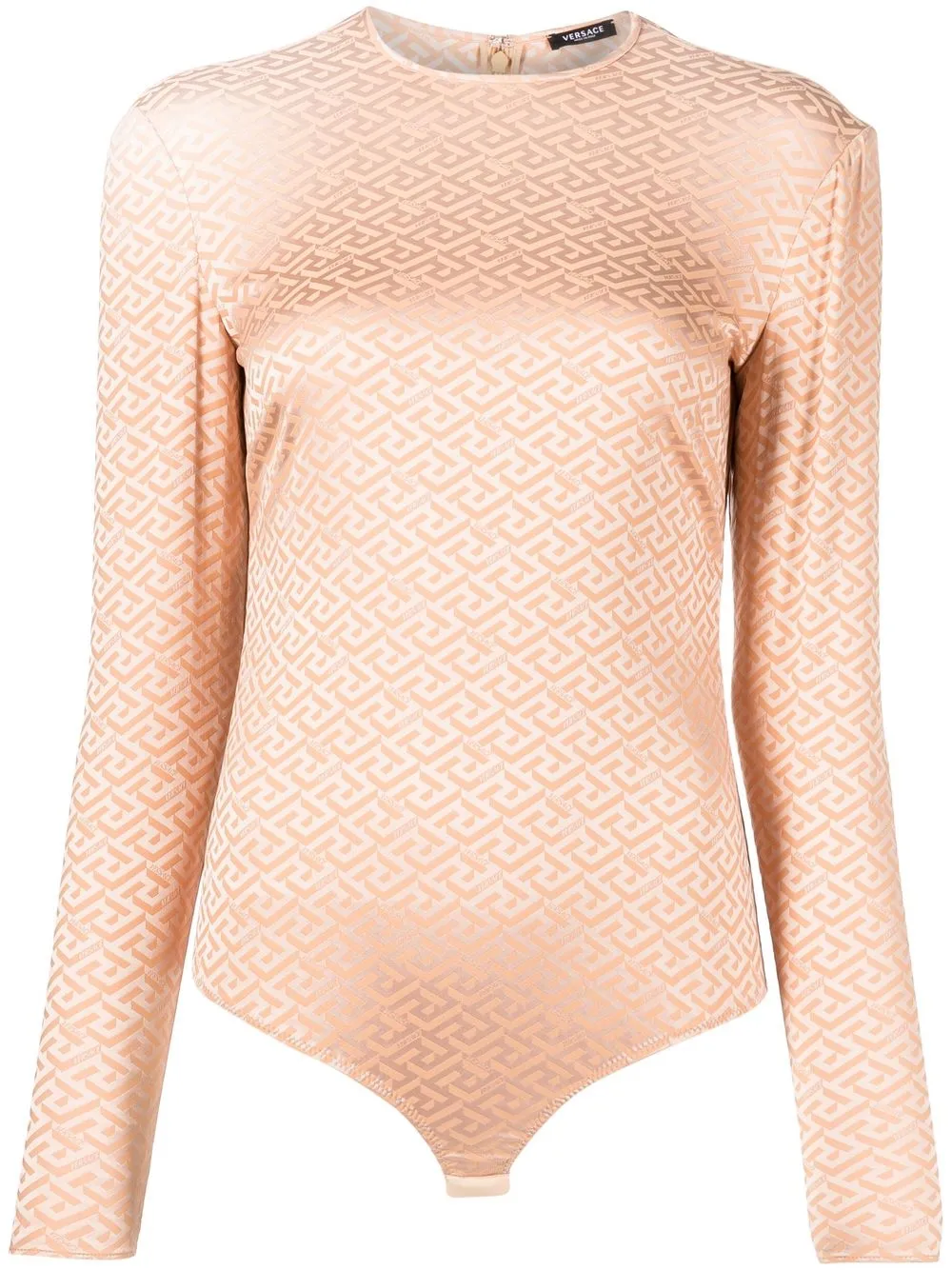 

Versace La Greca bodysuit - Brown