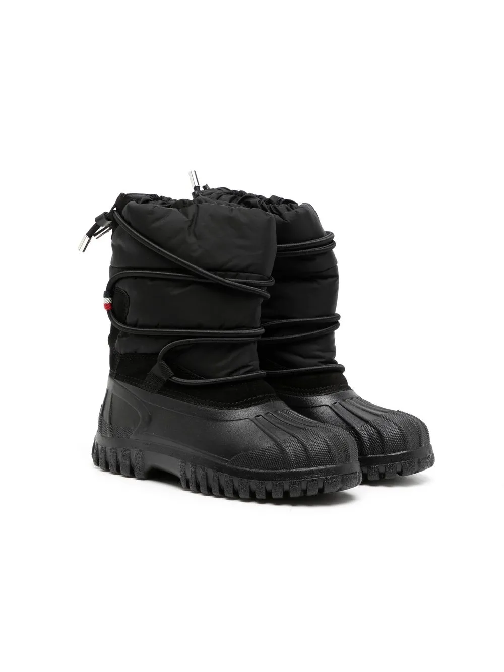 Moncler Enfant botas para nieve capitonadas | negro | Image 1